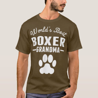 Världens bäste boxer Grandma T-Shirt