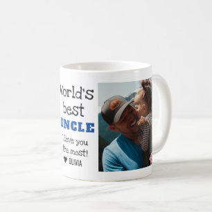 Världens bäste farbror Kärlek är det mest två Kaffemugg