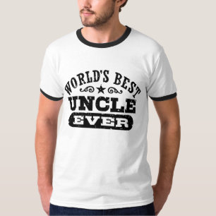Världens bäste farbror någonsin t shirt