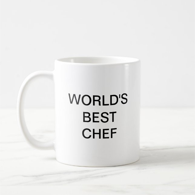 Världens bäste kock Coffee Mugg (Vänster)