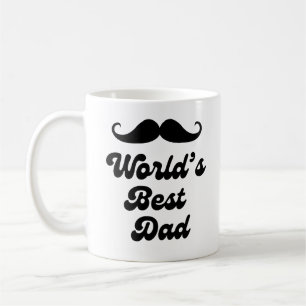 Världens bäste pappa, regummera fars dag lustigt kaffemugg