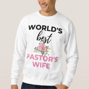 Världens bäste pastorfruktträde lång ärmad tröja