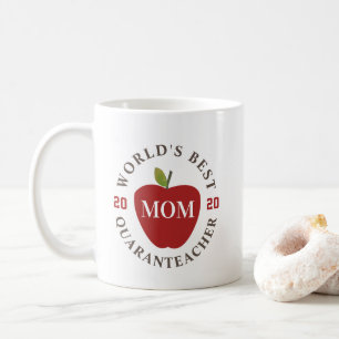 Världens bäste Quaraner-lärare 2020-Mamma Red A Kaffemugg