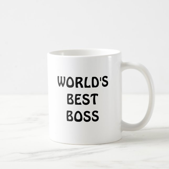 VÄRLDENS BEST BOSS KAFFEMUGG (Höger)