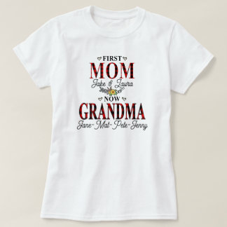 Världens Best Granny Personlig Grandma Mimi Webb T Shirt