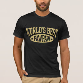 Världens Best PawPaw T Shirt