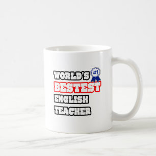 Världens bestaste engelska lärare kaffemugg