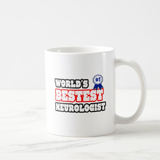 Världens Bestest Neurolog Kaffemugg (Höger)