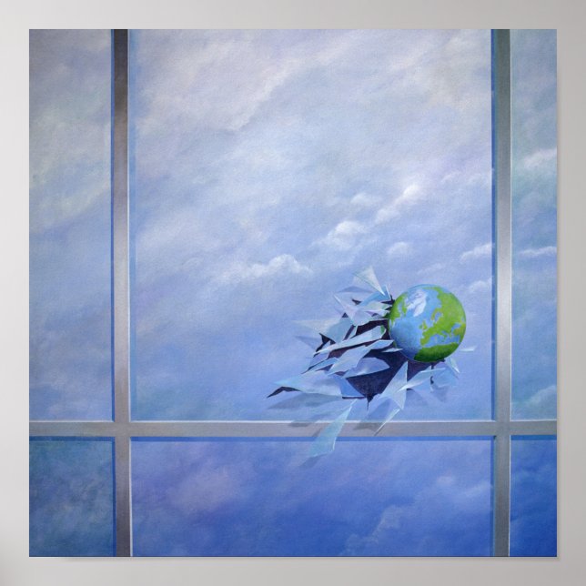 Världens bryggglas poster (Framsidan)