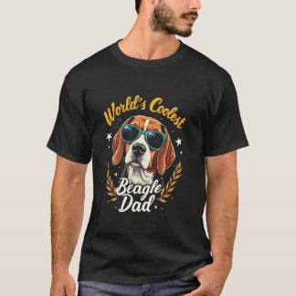 Världens coolaste Beagle Pappa Beagle Pappa Presen T Shirt