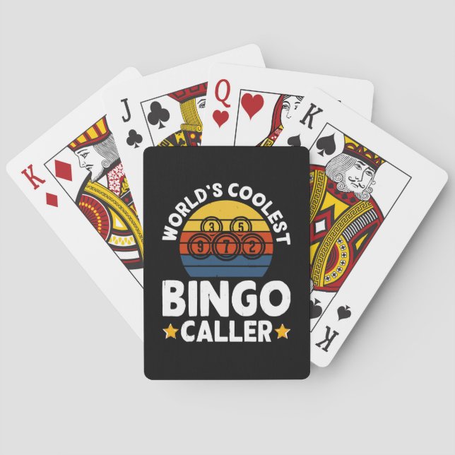 Världens coolaste Bingo-kalle Casinokort (Baksidan)