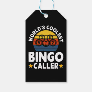 Världens coolaste Bingo-kalle Presentetikett