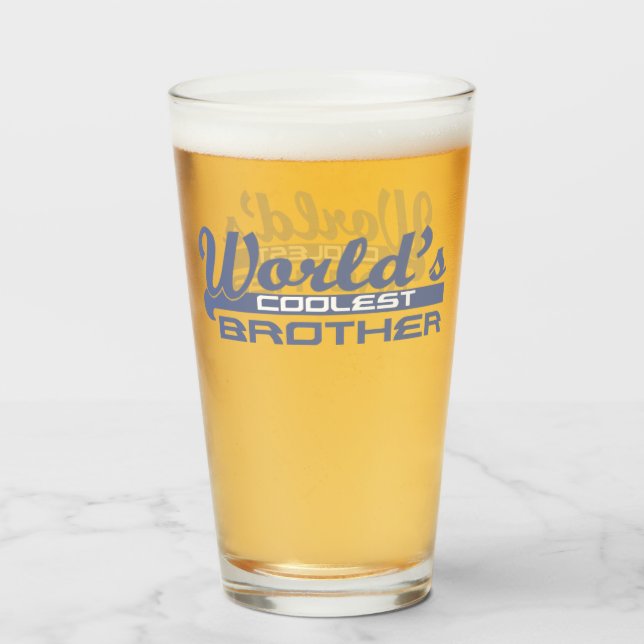 Världens coolaste bror glaskopp (Framsida fylld)