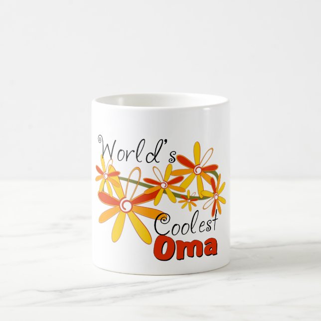 Världens coolaste oma kaffemugg (Center)
