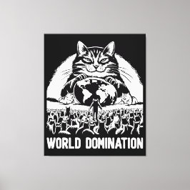 Världens dominans 1 canvastryck