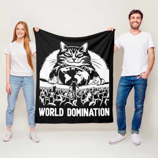 Världens dominans 1 fleecefilt (På plats)