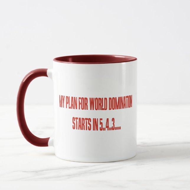 Världens dominans mugg (Vänster)