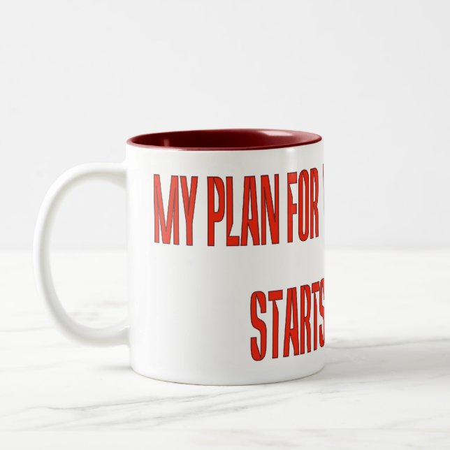 Världens dominans Två-Tonad mugg (Vänster)