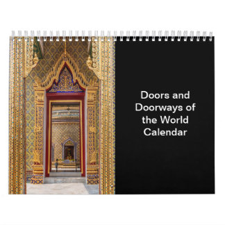 Världens dörrar och dörrar kalender