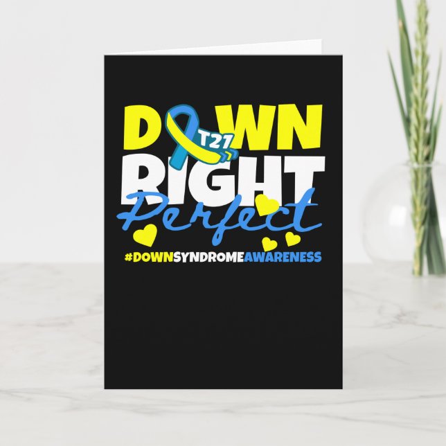 Världens Down Syndrom-dagen Kort (Framsida)