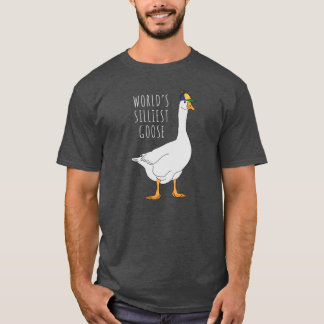 Världens dummaste gåsvän t shirt