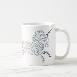 Världens enhörningsmugg kaffemugg