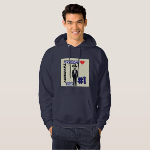 Världens favoritflotta Hoodie Pappa #1