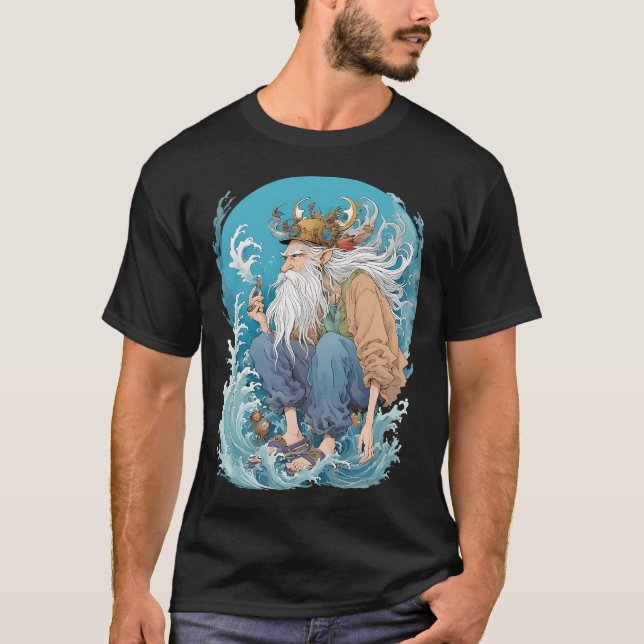 världens forntida hav t shirt (Framsida)