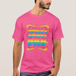 Världens Gayest Pappa Lgbtq Pride Lesbisk Gay Tran T Shirt