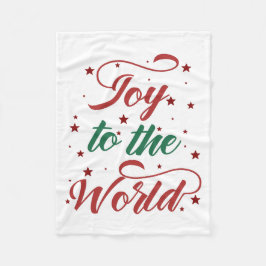 Världens glädje fleecefilt