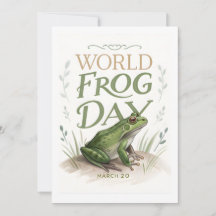 Världens groddag Vattenfärg Natur Konst