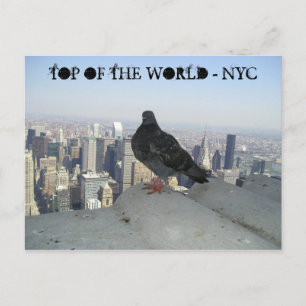 VÄRLDENS HÖGSTA DEL - NYC VYKORT