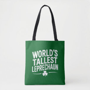 Världens högsta läppjätte St. Patrick's Day Tygkasse