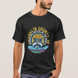 Världens huvudstad i Moonshine - Franklin County V T Shirt