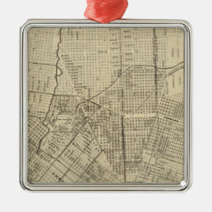 Världens industriindustri julgransprydnad metall