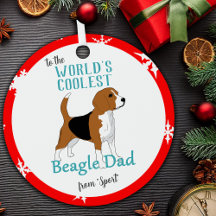 Världens kallaste Beagle-runda Pappa Hund-Teckning