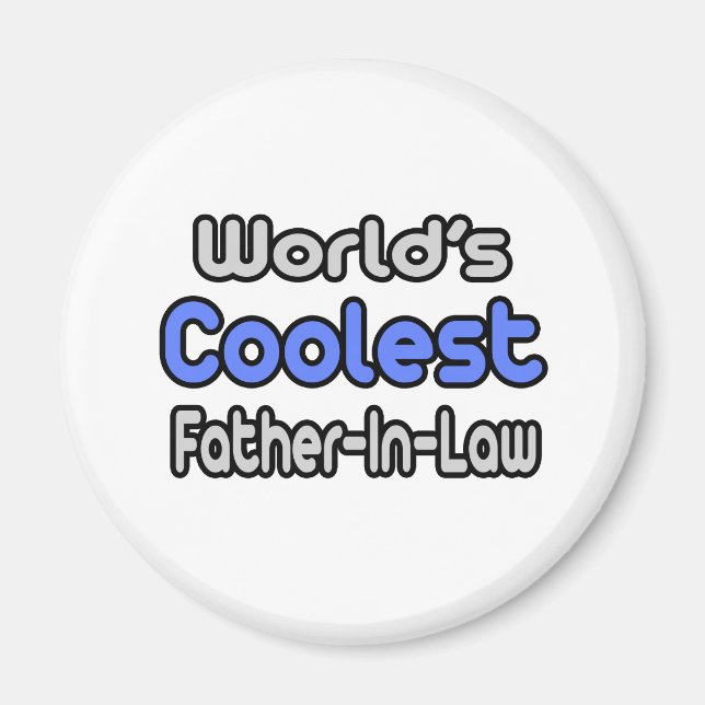 Världens kallaste Far-in-Law Magnet (Framsidan)