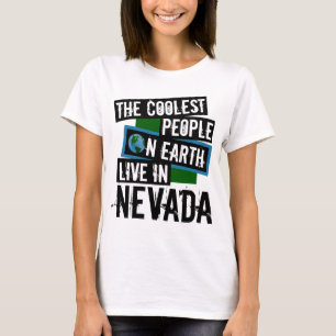 Världens kallaste folk bor i Nevada T-shirt