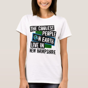 Världens kallaste folk bor i New Hampshire Tee Shirt