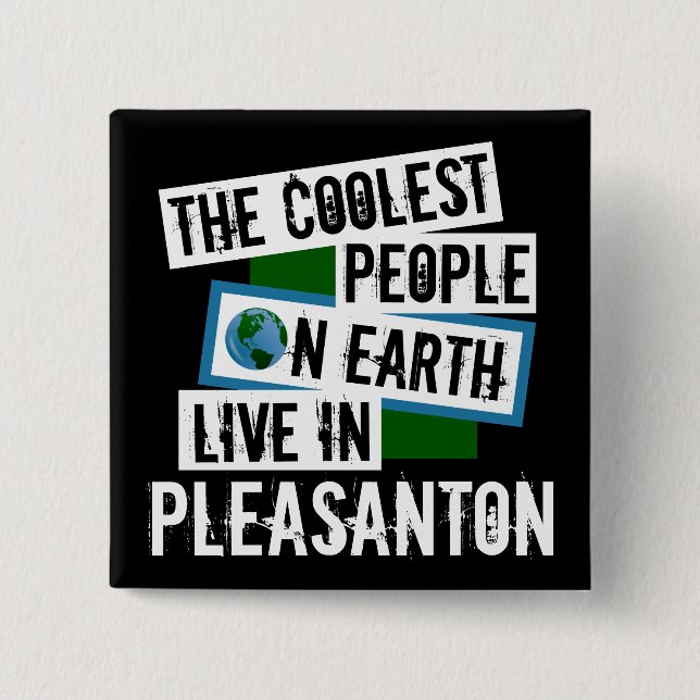 Världens kallaste folk bor i Pleasanton Knapp (Framsida)