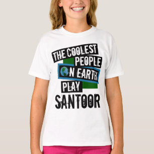 Världens kallaste folk spelar Santoor T Shirt