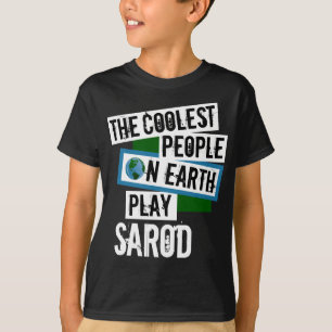 Världens kallaste folk spelar Sarod T Shirt