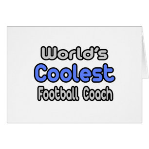 Världens kallaste fotbolls-coach hälsningskort