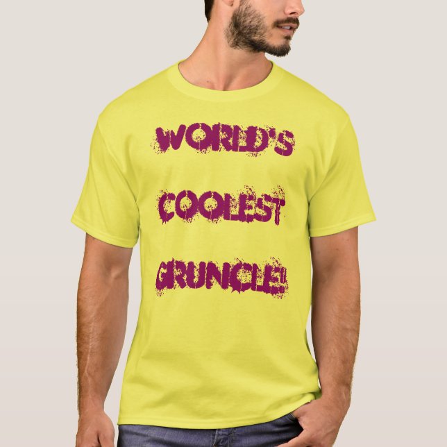 Världens kallaste Gruncle! T-shirt (Framsida)