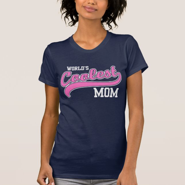 Världens kallaste Mamma Tee Shirt (Framsida)