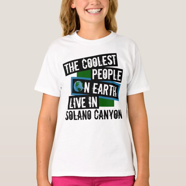 Världens kallaste människor bor i Solano Canyon T Shirt (Framsida)