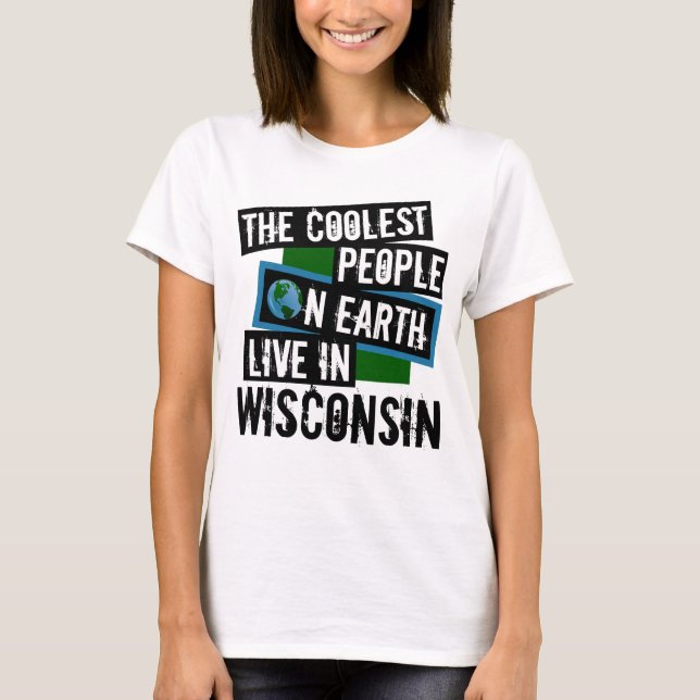 Världens kallaste människor bor i Wisconsin Tröja (Framsida)