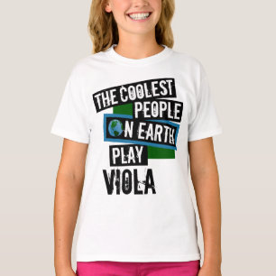 Världens kallaste människor spelar Viola T Shirt