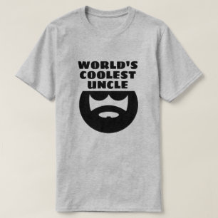 Världens kallaste morbror roliga grafik till skjo t shirt