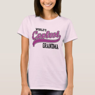 Världens kallaste mormor tee shirt